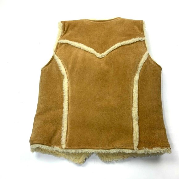 Vintage Ms. Pioneer Girls Lined Casual Vest Size 8 - Picture 7 of 9